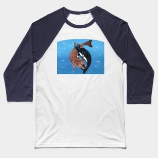 Mermaid Rats Baseball T-Shirt